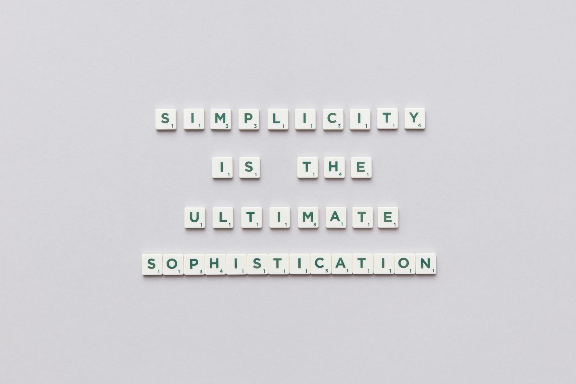 a phrase on a white background
